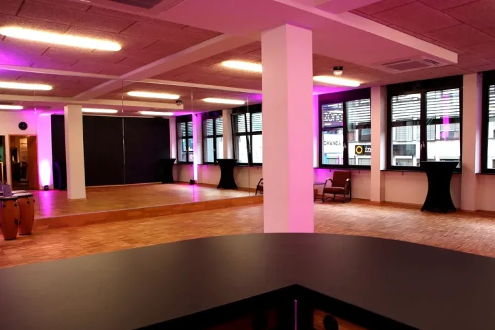 Tanzsaal im Tanzstudio CHANGA Koblenz